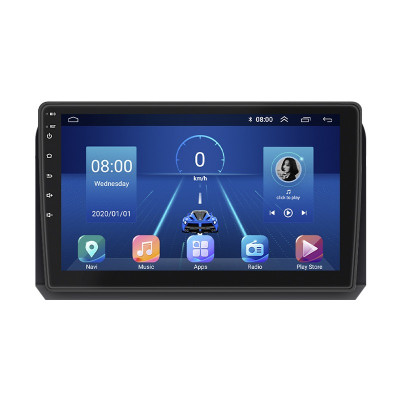 Штатная магнитола Lesko для Fiat Croma II Рестайлинг 2008-2011 экран 9" 6/128Gb 4G Wi-Fi GPS Top