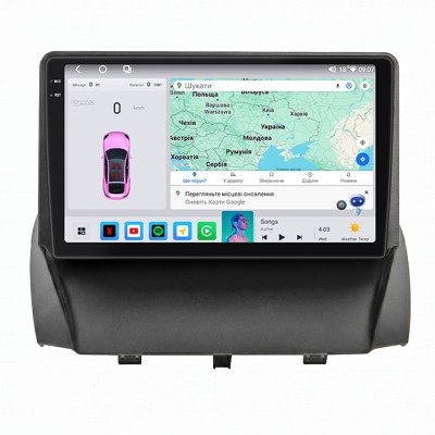 Штатная магнитола Lesko для Ford EcoSport ver. 2 2012-2017 экран 9" 4/64 QLED CarPlay 4G Wi-Fi GPS 360 Prime
