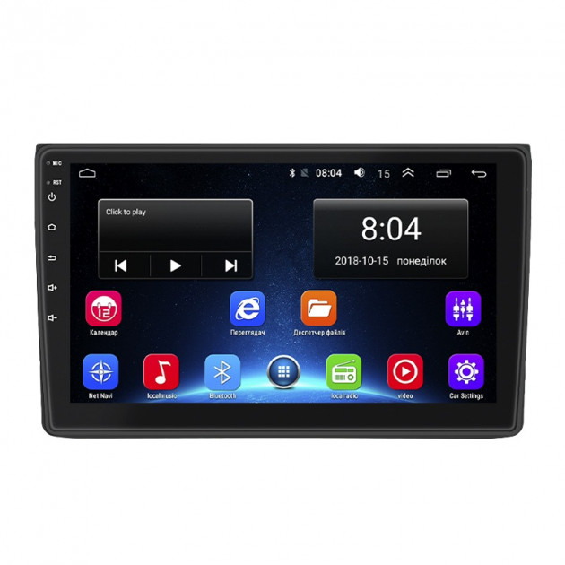Штатная магнитола Lesko для Fiat Ducato II 2006-2011 экран 9" 2/32Gb Wi-Fi GPS Base