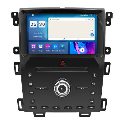 Штатная магнитола Lesko для Ford Edge I Рестайлинг 2010-2014 экран 9" 2/32Gb CarPlay 4G Wi-Fi GPS Prime