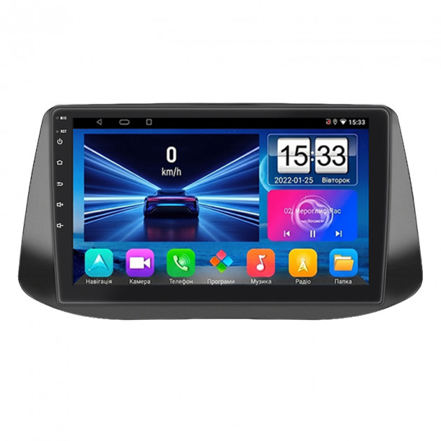 Штатная магнитола Lesko для Hyundai i30 III 2017-2018 экран 9" 1/16Gb Wi-Fi GPS Base