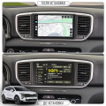 Штатная магнитола Lesko для Kia Sportage V 2021- н.в экран 10" 2/32Gb 4G Wi-Fi GPS Top