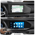 Штатная магнитола Lesko для Volkswagen Caddy V 2020-н.в. экран 9" 4/32Gb 4G Wi-Fi GPS Top
