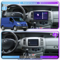 Штатная магнитола Lesko для Nissan Primastar I 2002-2006 экран 10" 1/16Gb Wi-Fi GPS Base