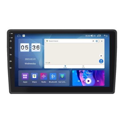 Штатная магнитола Lesko для Renault Trafic II Рестайлинг 2006-2014 экран 10" 2/32Gb CarPlay 4G Wi-Fi GPS Prime