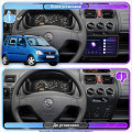 Штатная магнитола Lesko для Opel Agila A 2000-2004 экран 9" 2/32Gb 4G Wi-Fi GPS Top
