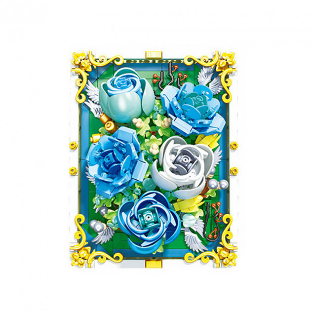 3D конструктор набор строительных блоков JIE-STAR 9029 Heart of the Ocean 651 деталь пластиковый