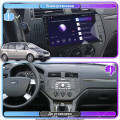 Штатная магнитола Lesko для Ford C-MAX I 2003-2007 экран 9" 6/128Gb 4G Wi-Fi GPS Top