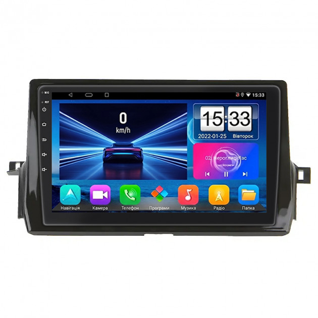 Штатная магнитола Lesko для Toyota Camry VIII (XV70) Рестайлинг 2020- экран 10" 1/16Gb Wi-Fi GPS Base