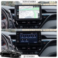 Штатная магнитола Lesko для Toyota Camry VIII (XV70) Рестайлинг 2020- экран 10" 1/16Gb Wi-Fi GPS Base