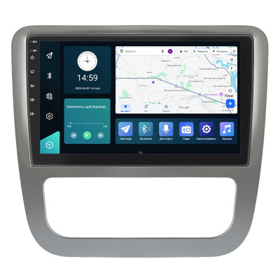 Штатная магнитола Lesko для Volkswagen Scirocco R I 2009-2014 экран 9" 2/32Gb 4G Wi-Fi GPS Top