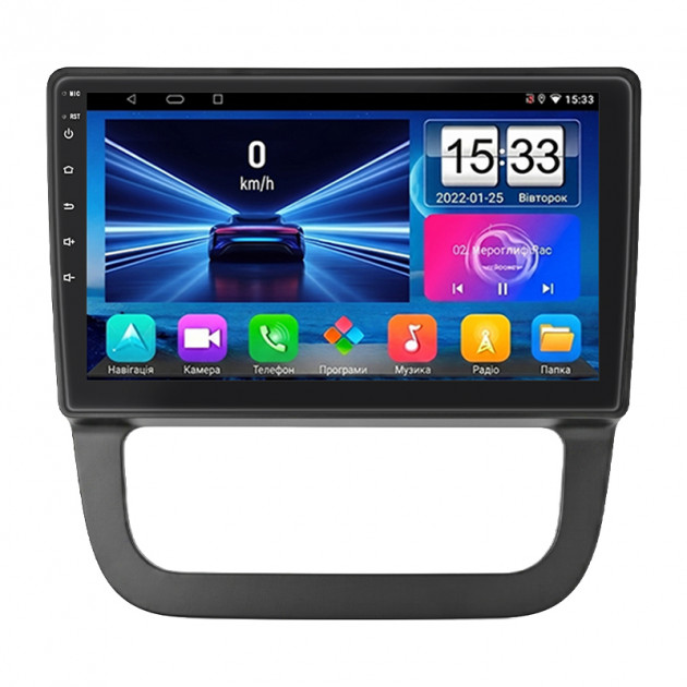 Штатная магнитола Lesko для Volkswagen Jetta V Auto AC 2005-2011 экран 10" 1/16Gb Wi-Fi GPS Base