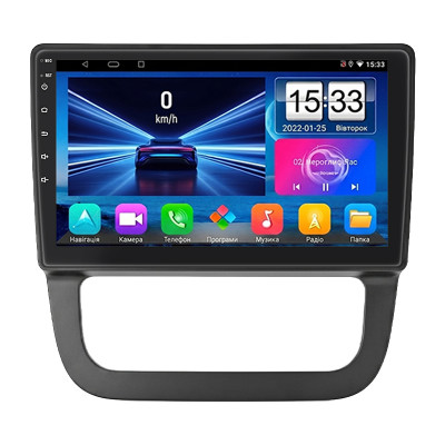 Штатная магнитола Lesko для Volkswagen Jetta V Auto AC 2005-2011 экран 10" 2/32Gb Wi-Fi GPS Base