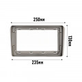 Переходная рамка Hyundai Getz 2002-2010 (7937) 9" Gray