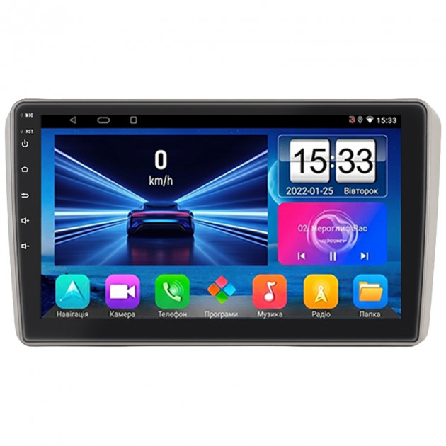Штатная магнитола Lesko для Hyundai Getz I Рестайлинг ver. 2 2005-2011 экран 9" 2/32Gb Wi-Fi GPS Base