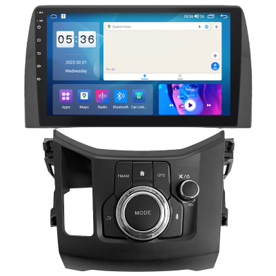 Штатная магнитола Lesko для Mazda CX-5 II Рестайлинг 2021-н.в экран 10" 4/64Gb CarPlay 4G Wi-Fi GPS Prime