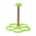 Игрушка для попугаев N365001 Вертушка для птиц ветряк колесо Green