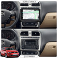Штатная магнитола Lesko для Volkswagen Polo IV Рестайлинг ver. 2 2005-2009 экран 9" 4/32Gb 4G Wi-Fi GPS Top