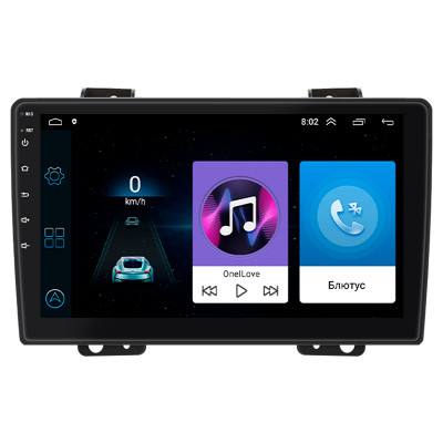 Штатная магнитола Lesko для Ford Fiesta  2001-2005 экран 9" 1/16Gb Wi-Fi GPS Base