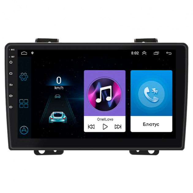 Штатная магнитола Lesko для Ford Fiesta  2001-2005 экран 9" 1/16Gb Wi-Fi GPS Base