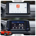 Штатная магнитола Lesko для Hyundai Kona I 2017-2020 экран 10" 4/64 QLED CarPlay 4G Wi-Fi GPS 360 Prime