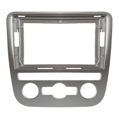 Переходная рамка Volkswagen Scirocco 2009-2014 Auto AC (7560) 9" Silver