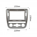 Переходная рамка Volkswagen Scirocco 2009-2014 Auto AC (7560) 9" Silver