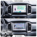 Штатная магнитола Lesko для Ford Ranger III Рестайлинг 2015-2019 экран 9" 4/64Gb CarPlay 4G Wi-Fi GPS Prime