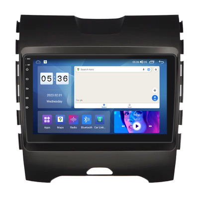 Штатная магнитола Lesko для Ford Edge II Рестайлинг 2018-н.в. экран 9" 4/64Gb CarPlay 4G Wi-Fi GPS Prime