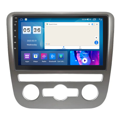 Штатная магнитола Lesko для Volkswagen Scirocco R I Auto A/C 2009-2014 экран 9" 2/32Gb CarPlay 4G Wi-Fi GPS Prime