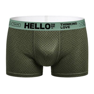 Мужские трусы боксеры PA3229 Army Green L