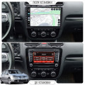 Штатная магнитола Lesko для Volkswagen Golf V Auto AC 2003-2009 экран 10" 1/16Gb Wi-Fi GPS Base