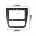 Переходная рамка Volkswagen Jetta 2005-2009 Golf 2003-2008 Auto AC (1012) 10,1"