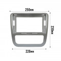 Переходная рамка Volkswagen Scirocco 2009-2014 Manual AC (7560) 9" Silver