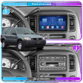 Штатная магнитола Lesko для Ford Escape I 2000-2004 экран 9" 2/32Gb 4G Wi-Fi GPS Top