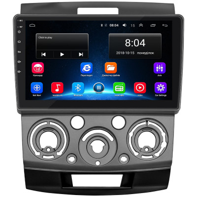 Штатная магнитола Lesko для Ford Ranger II 2006-2009 экран 9" 2/32Gb Wi-Fi GPS Base