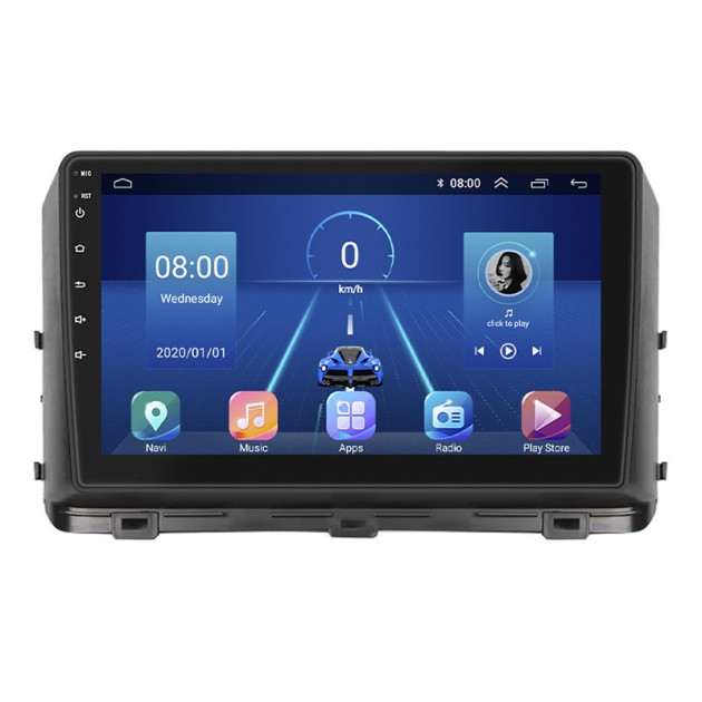 Штатная магнитола Lesko для Kia Ceed III 2018-2021 экран 10" 2/32Gb 4G Wi-Fi GPS Top