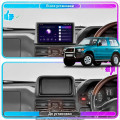Штатная магнитола Lesko для Mitsubishi Pajero II Рестайлинг 1997-2004 экран 9" 2/32Gb CarPlay 4G Wi-Fi GPS Prime
