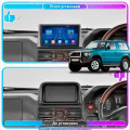 Штатная магнитола Lesko для Mitsubishi Pajero II Рестайлинг 1997-2004 экран 9" 6/128Gb 4G Wi-Fi GPS Top