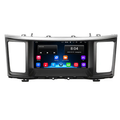Штатная магнитола Lesko для Nissan Pathfinder IV 2012-2017 экран 9" 2/32Gb Wi-Fi GPS Base