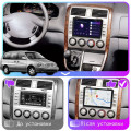 Штатная магнитола Lesko для Kia Carnival I Рестайлинг 2002-2006 экран 9" 1/16Gb Wi-Fi GPS Base