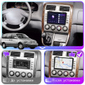 Штатная магнитола Lesko для Kia Carnival I Рестайлинг 2002-2006 экран 9" 4/64Gb 4G Wi-Fi GPS Top