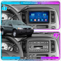 Штатная магнитола Lesko для Ford Escape I Рестайлинг 2004-2007 экран 9" 6/128Gb 4G Wi-Fi GPS Top