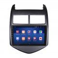 Штатная магнитола Lesko для Chevrolet Sonic I 2011-2016 экран 9" 4/32Gb 4G Wi-Fi GPS Top