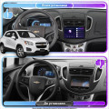 Штатная магнитола Lesko для Chevrolet Trax I 2013-2017 экран 9" 4/32Gb 4G Wi-Fi GPS Top