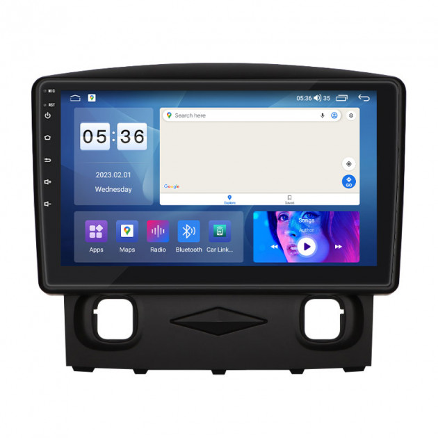Штатная магнитола Lesko для Ford Escape II 2007-2012 экран 9" 4/64Gb CarPlay 4G Wi-Fi GPS Prime