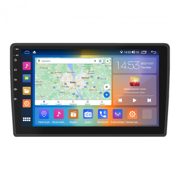 Штатная магнитола Lesko для Dodge Durango II 2003-2006 экран 10" 2/32Gb CarPlay 4G Wi-Fi GPS Prime