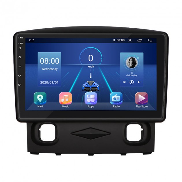 Штатная магнитола Lesko для Ford Escape II 2007-2012 экран 9" 2/32Gb 4G Wi-Fi GPS Top