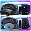 Штатная магнитола Lesko для Dodge RAM III (DR/DH) 2001-2009 экран 10" 2/32Gb 4G Wi-Fi GPS Top