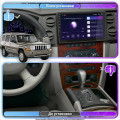 Штатная магнитола Lesko для Jeep Commander  2005-2010 экран 10" 4/32Gb 4G Wi-Fi GPS Top